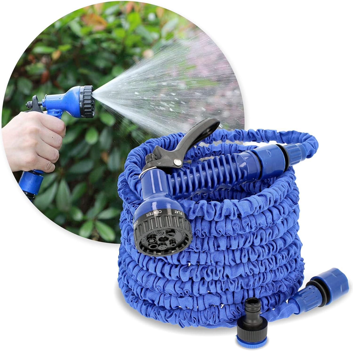 Manguera De Riego Extensible Retráctil Con Pico Regador Varios Modos 15 Metros