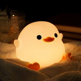 Luz Noche Siliconada Infantil Pollito
