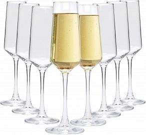 Caja X 6 Copa Champagne Deli Glass 250 ML