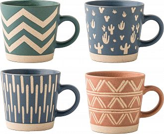 Taza Ceramica Tramada Surtidas