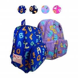 Mochila Infantil Letras Reforzada