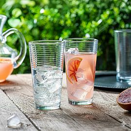 Set X 4 Vasos De Vidrio Hartland