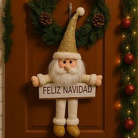 Adorno Navidad Papa Noel