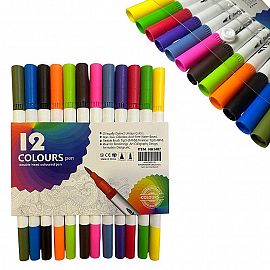 Set X 12 Fibras Doble Puntas