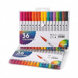 Set X 36 Fibras Doble Puntas