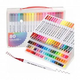 Set X 80 Fibras Doble Puntas