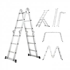 Escalera De Aluminio Articulada Grande