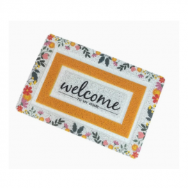 Felpudo Alfombra Tapete Puerta De Entrada Welcome