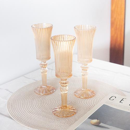 Set X 6 Copas Doradas