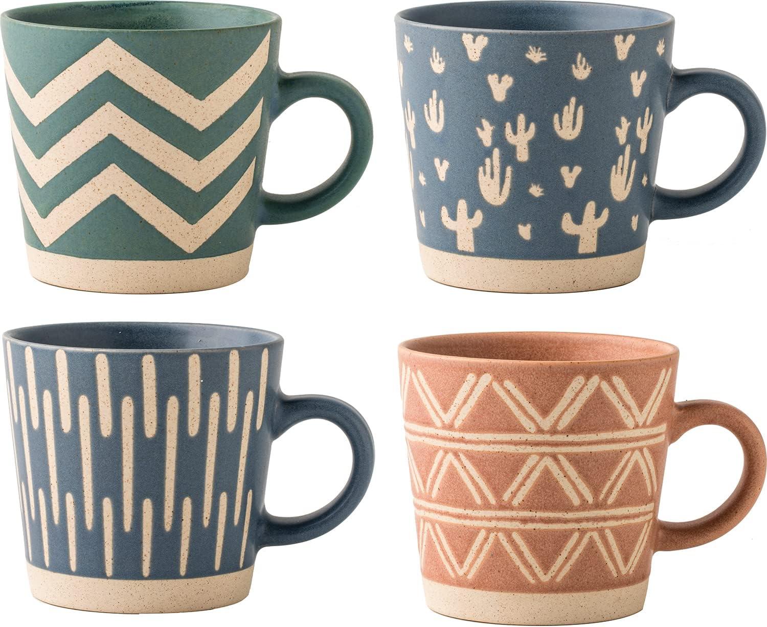 Taza Ceramica Tramada Surtidas