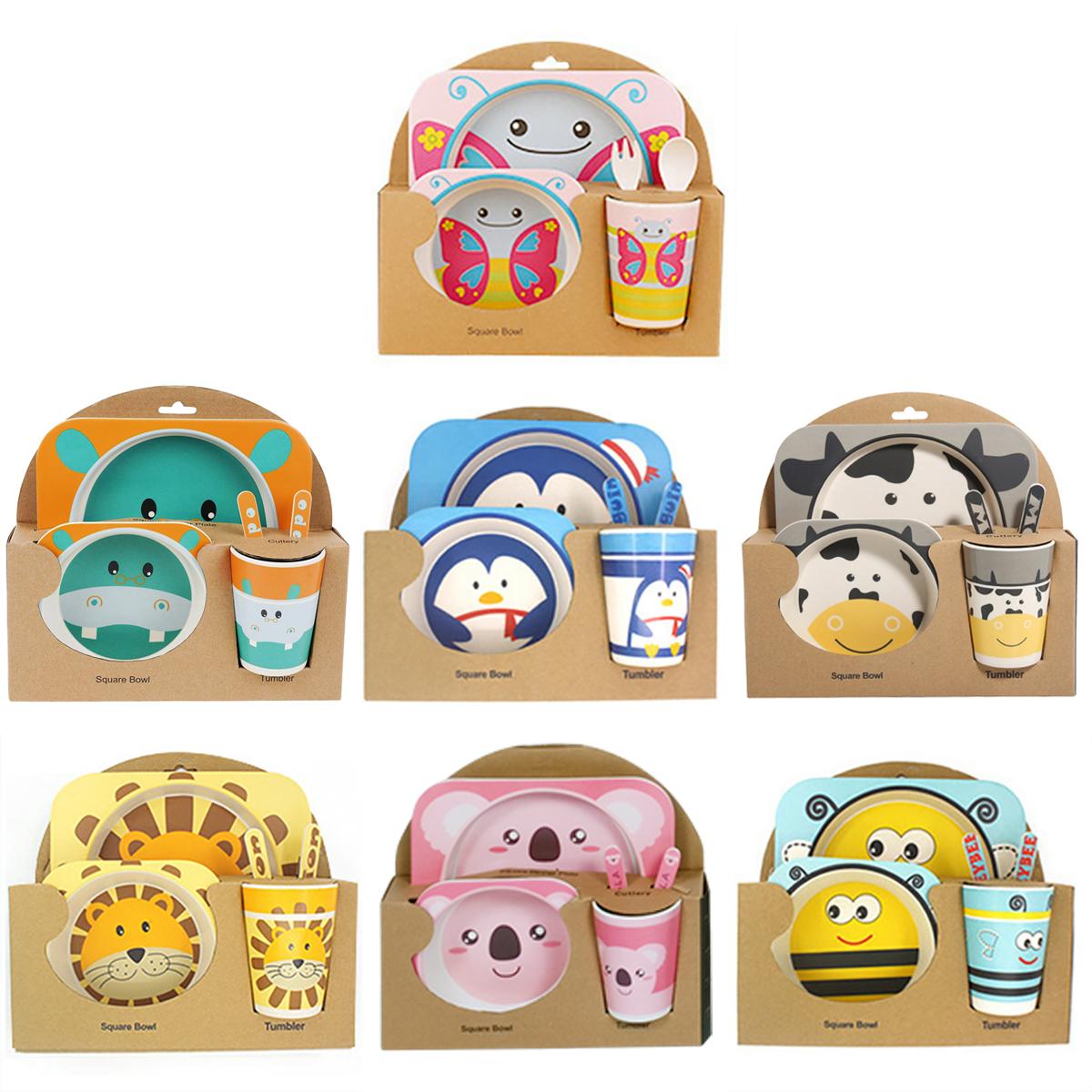 Set Infantil 5 Piezas Animales Surtidos