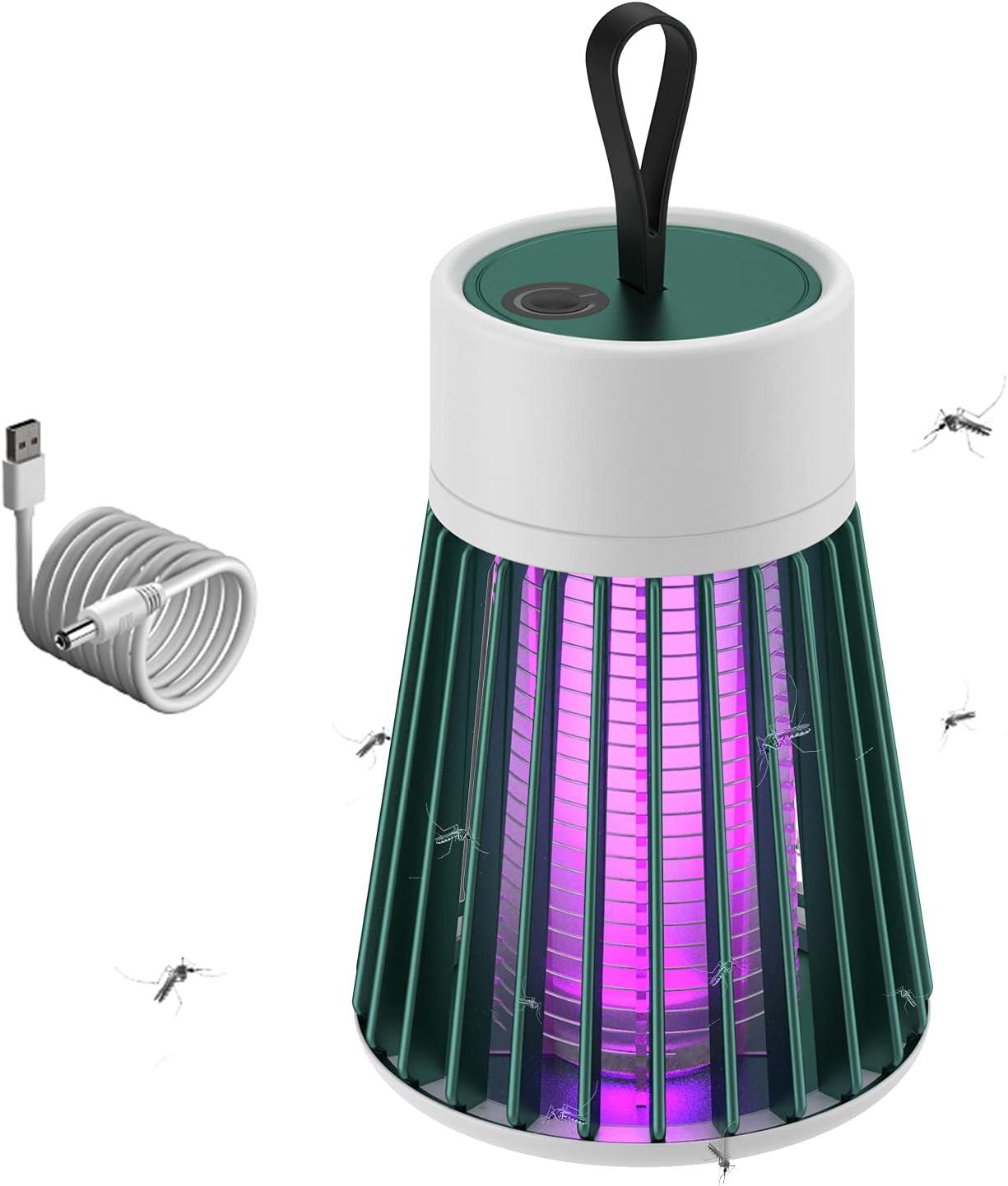 Lampara Led Uv Mata Mosquitos Insectos Recargable Usb