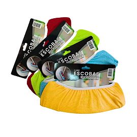 Funda Microfibra Universal Para Escobas Trapeador o Zapatillas