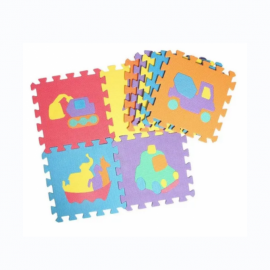 Set X 6 Piso Goma Eva Encastrable Bebes