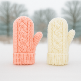 Guantes Tejidos Infantiles