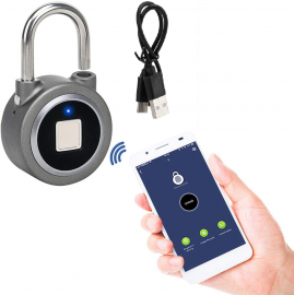 Candado Inteligente Desbloqueo Huellas Dactilar 