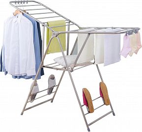 Tender Plegable Acero Inox Con Alas Extensible 