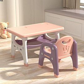  Combo Silla Y Mesa Infantil Colores
