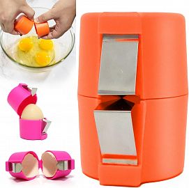 Abridor Pelador Cáscara Para Huevos Crudos Y Duros Acero
