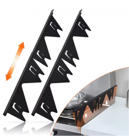 Pack X 2 Cubiertas Acero Inoxidable Huecos Costado Horno