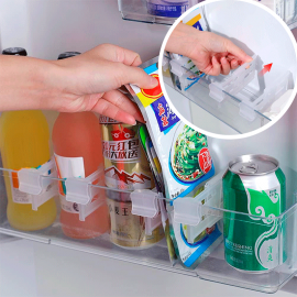 Pack Divisores Organizador Heladera Ajustables Extensible