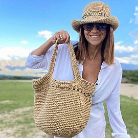 Bolso Rattan Playero 
