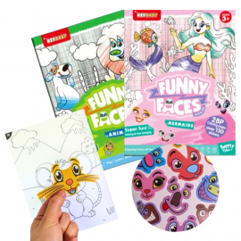 Libro Para Colorear Con Stickers 