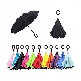 Paraguas Invertido Al Reves Para Lluvia