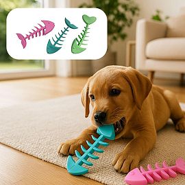 Juguete Macotas Forma Pescado 