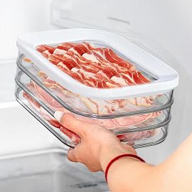 Recipiente Para Embutidos Heladera 4 Niveles