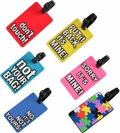 Identificador Valija Equipaje Tags Silicona Mochilas Bolso